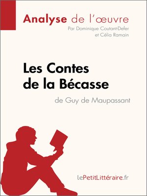 cover image of Contes de la Bécasse de Guy de Maupassant (Analyse de l'oeuvre)